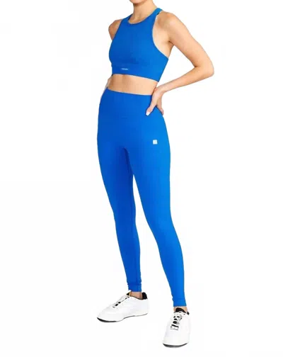 Cream Yoga Haylee Seamless Legging In French Blue