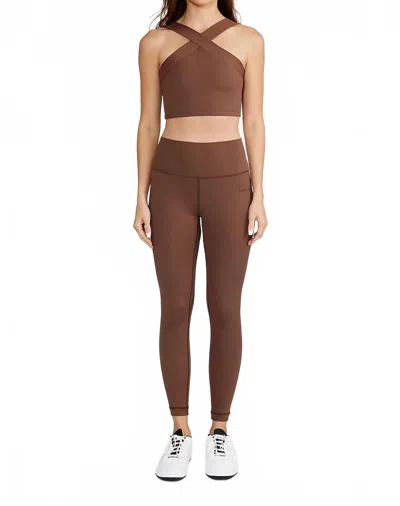 Cream Yoga Women'as Jenn Legging In Chocolate In Brown