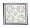 Created By The Future Is Bright Bandana Scarf In Blue/white In Blue