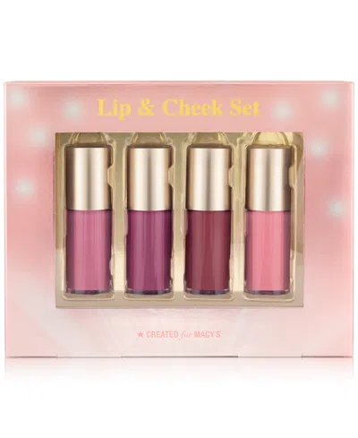 Created For Macy's 4-pc. Lip & Cheek Set,  In White