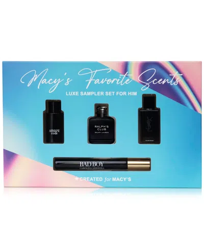 Created For Macy's 4-pc. Mini Luxe Fragrance Sampler Set For Him, In No ...