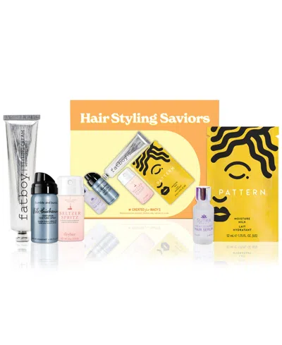 Created For Macy's 5-pc. Hair Styling Saviors Set, Exclusively At Macy's In Orange