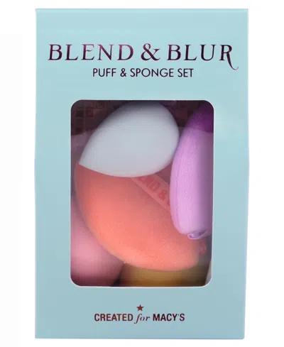 Created For Macy's Macy's 6-pc. Multi Sponge And Puff Set In Transparent