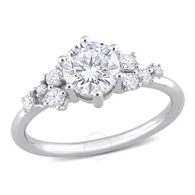 Created Forever 1 1/4 Ct Tw Lab Created Diamond Engagement Ring In 14k White Gold