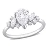 Created Forever 1 3/8 Ct Tw Pear In White