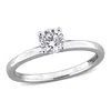 Created Forever 1/2ct Tw Lab-grown Diamond Solitaire Engagement Ring In 10k White Gold In White