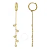 Created Forever 1/4ct Tw Lab-grown Diamond Drop Earrings In 14k Yellow Gold In Yellow