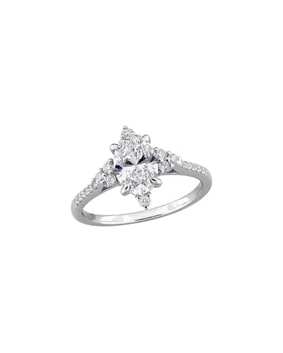 Created Forever 14k 1.25 Ct. Tw. Lab-grown Diamond Engagement Ring In Green