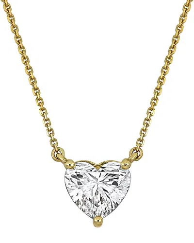 Created Forever 14k 2.02 Ct. Tw. Lab-grown Diamond Necklace In Gold