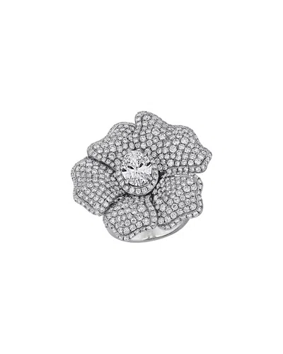 Created Forever 18k 2.00 Ct. Tw. Lab-grown Diamond Ring In Burgundy