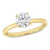 Created Forever 1ct Tdw Lab-created Diamond Solitaire Engagement Ring In 14k Yellow Gold In Yellow