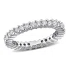 Created Forever 1ct Tw Lab Grown Diamond Eternity Ring 14k White Gold - Size: 6 In White