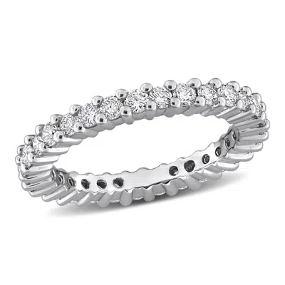 Created Forever 1ct Tw Lab Grown Diamond Eternity Ring 14k White Gold - Size: 8 In ["white"]