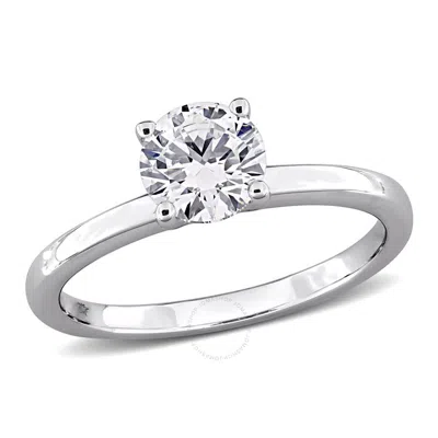 Created Forever 1ct Tw Lab-grown Diamond Solitaire Engagement Ring In 10k White Gold