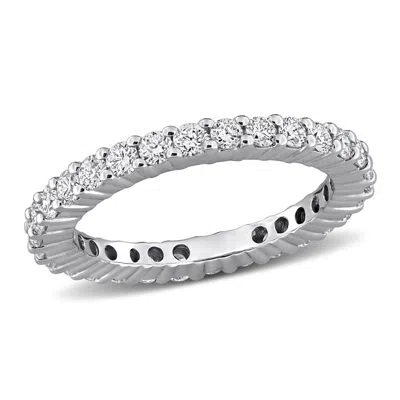 Created Forever 1ct Tw Lab-grown Diamond Eternity Ring In In 14k White Gold In Metallic