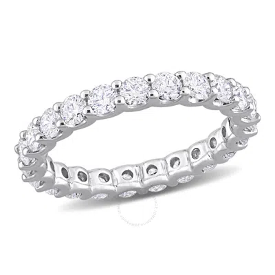 Created Forever 2 1/3ct Tdw Lab-created Diamond Eternity Ring In 14k White Gold Sz 9
