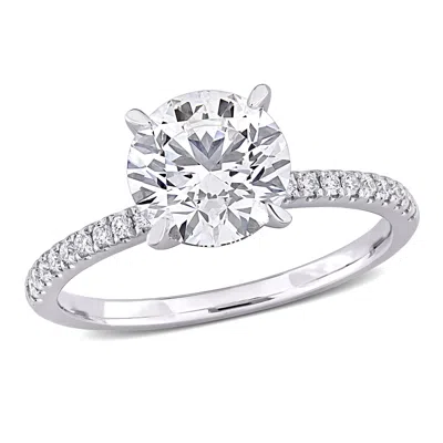 Created Forever 2 1/6ct Tw Lab-grown Diamond Solitaire Engagement Ring In 14k White Gold In ["white"]