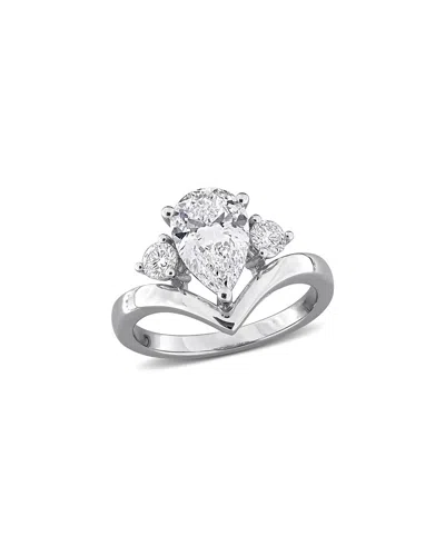 Created Forever 2.00 Ct. Tw. Lab-grown Diamond 14k Ring In Metallic
