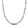 Created Forever 29ct Tw Marquise-cut Lab-grown Diamond Tennis Necklace In 18k White Gold - 18 In