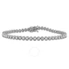 CREATED FOREVER CREATED FOREVER 2CT TDW LAB-CREATED DIAMOND TENNIS BRACELET IN 14K WHITE GOLD