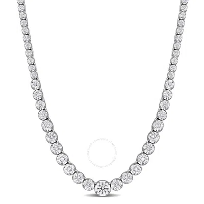 CREATED FOREVER CREATED FOREVER 2CT TW LAB-GROWN DIAMOND NECKLACE IN 14K WHITE GOLD - 33.5 IN