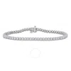 CREATED FOREVER CREATED FOREVER 3 5/8 CT TDW LAB-CREATED DIAMOND TENNIS BRACELET IN 14K WHITE GOLD