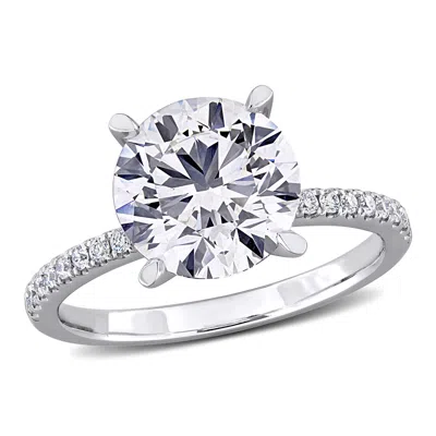 Created Forever 3 Tdw Lab-created Diamond Engagement Ring In 14k White Gold In ["white"]