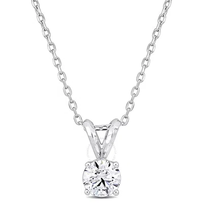 CREATED FOREVER CREATED FOREVER 3/4CT TW LAB-GROWN DIAMOND SOLITAIRE PENDANT WITH CHAIN IN PLATINUM - 18 IN