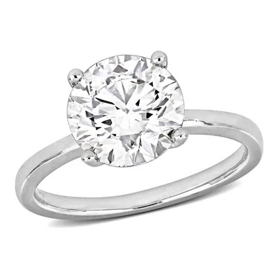 Created Forever 3ct Tw Lab Grown Diamond Solitaire Engagement Ring In 14k White Gold