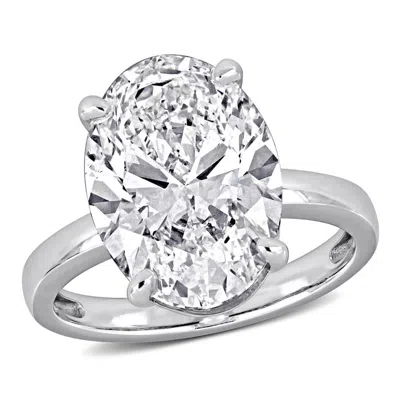 Created Forever 7ct Tw Oval Cut Lab-grown Diamond Solitaire Engagement Ring In 14k White Gold (igi C