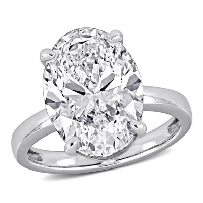 Created Forever 7ct Tw Oval Cut Lab-grown Diamond Solitaire Engagement Ring In 14k White Gold (igi C In ["white"]