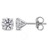 CREATED FOREVER CREATED FOREVER CERTIFIED 1CT TDW LAB-CREATED DIAMOND SOLITAIRE STUD EARRINGS IN 14K WHITE GOLD