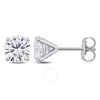 CREATED FOREVER CREATED FOREVER CERTIFIED 2CT LAB-CREATED DIAMOND SOLITAIRE STUD EARRINGS IN 14K WHITE GOLD