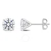 CREATED FOREVER CREATED FOREVER CERTIFIED 2CT TDW LAB-CREATED DIAMOND SOLITAIRE STUD EARRINGS IN PLATINUM