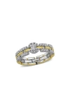 Created Forever Lab-grown Diamond Chain Ring In Gold