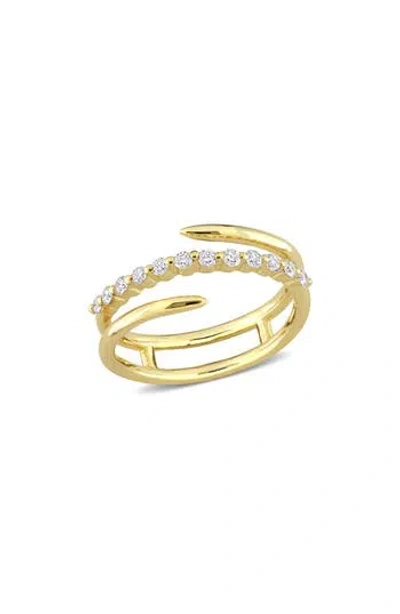 Created Forever Lab Grown Diamond Coil Ring In Gold
