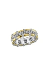 Created Forever Lab Grown Diamond Eternity Band Ring In Silver