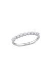 Created Forever Lab Grown Diamond Semi Ring In White