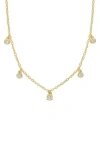 Created Forever Lab Grown Diamond Station Necklace In Gold