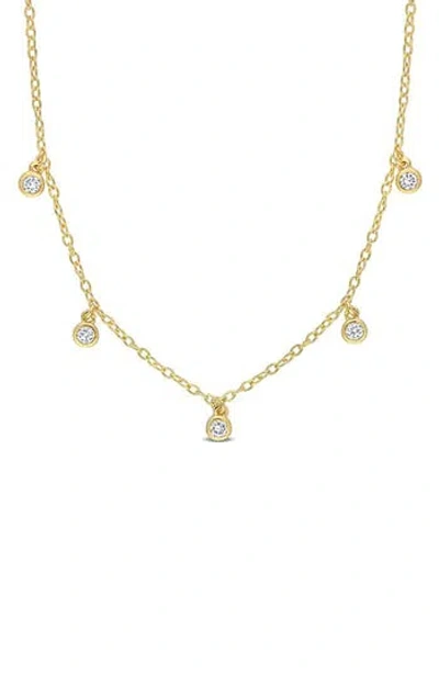 Created Forever Lab Grown Diamond Station Necklace In Gold