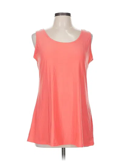 Pre-owned Creation Sleeveless T-shirt In Orange