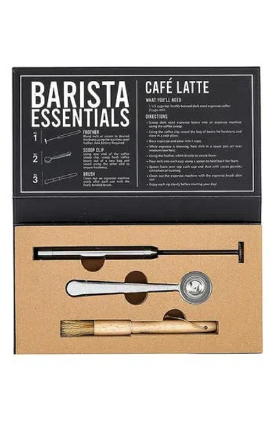 Creative Brands 3-piece Barista Box Set In Metallic