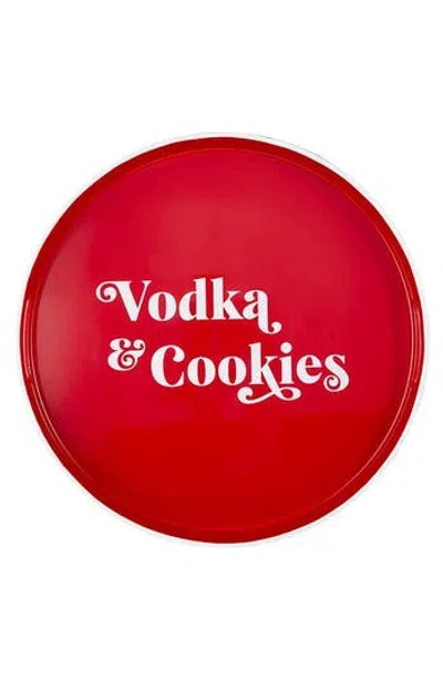 Creative Brands Bar Tray In Red
