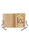 Creative Brands Cleaning Brushes Book Box In Neutral