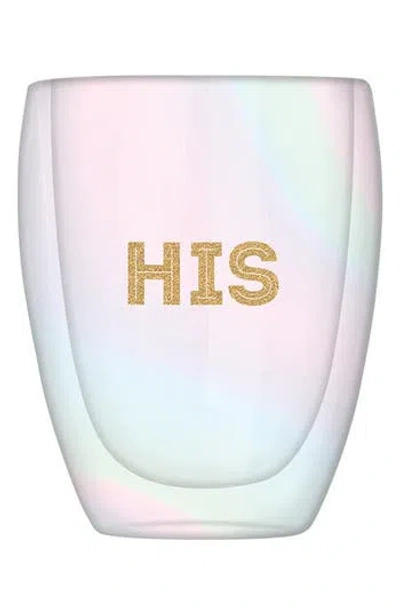 Creative Brands His Double Wall Stemless Glass