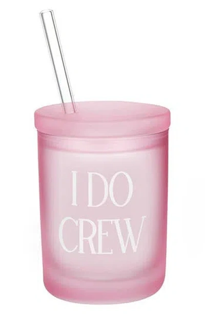 Creative Brands I Do Crew Glass In Pink
