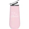 Creative Brands Maid Of Honor Stainless Steel Tumbler In Pink