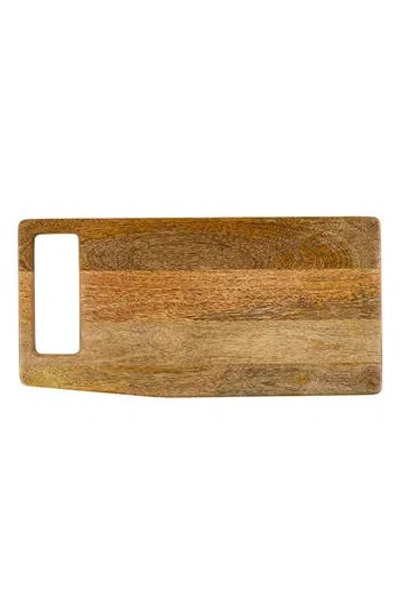 Creative Brands Mango Wood Serving Tray In Brown
