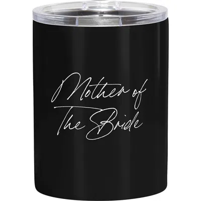 Creative Brands Mother Of The Bride Double Wall Tumbler In Black