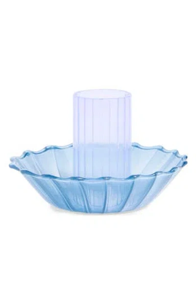 Creative Brands Taper Candleholder In Blue